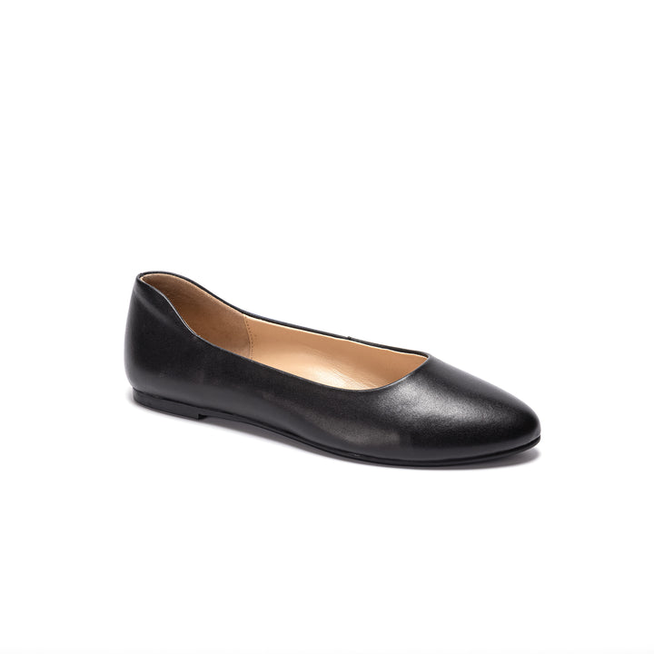 Soho Collective Byrnn Leather Ballerina Flats Womens Style : Sc103