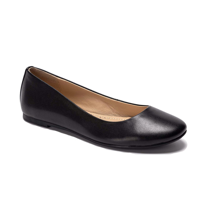 Abby Leather Ballerina Flats