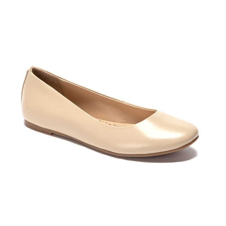 Abby Leather Ballerina Flats