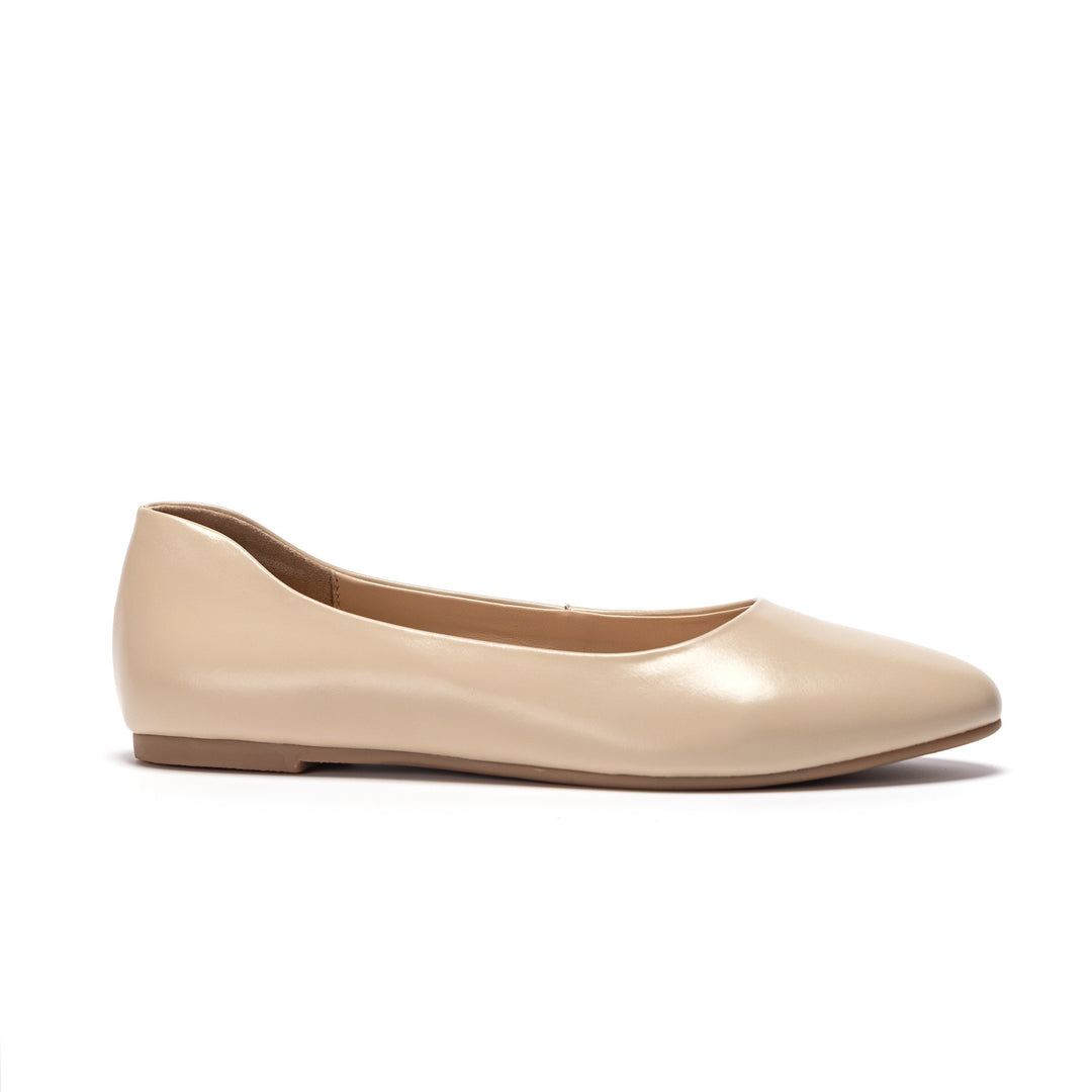 Abby Leather Ballerina Flats