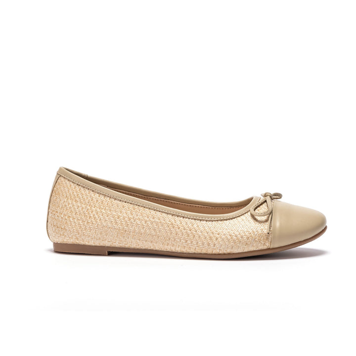 Eve Straw Ballerina Flats