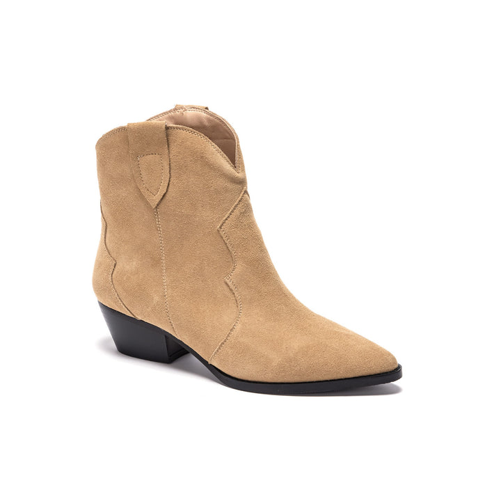 Georgia Natural Suede Boots