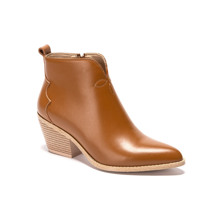 Penny Natural Leather Boots