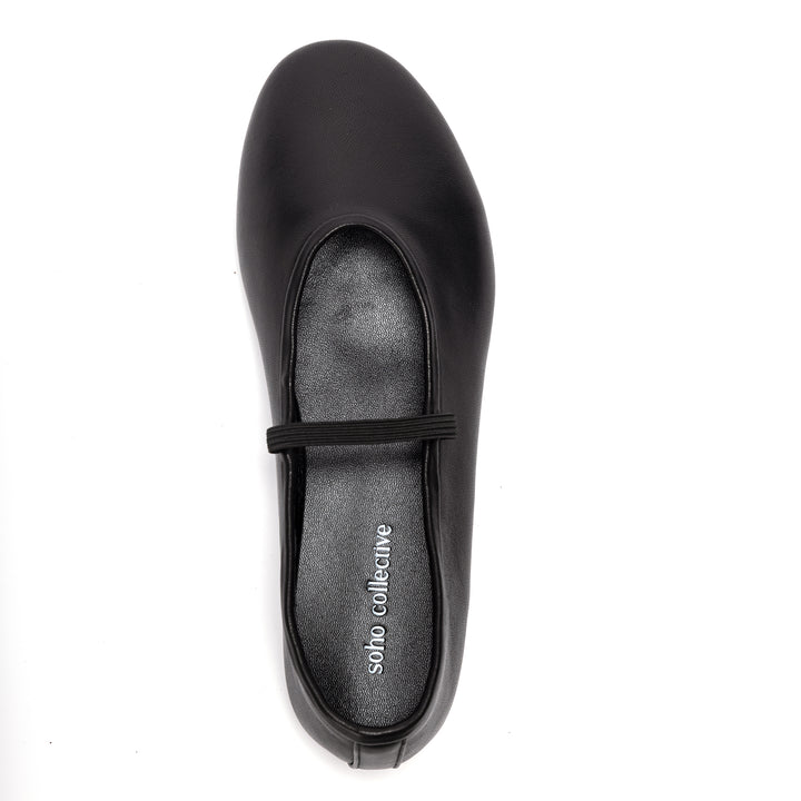 Byrnn Leather Ballerina Flats